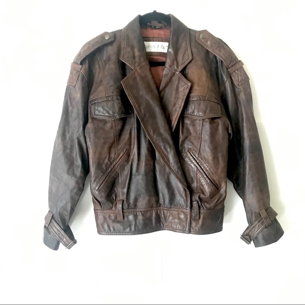Andrew Marc Vintage Leather Jacket